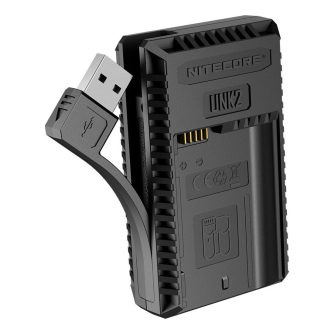 NitecoreUNK2CompacteDubbelLadervoorNikonEN-EL15 USB