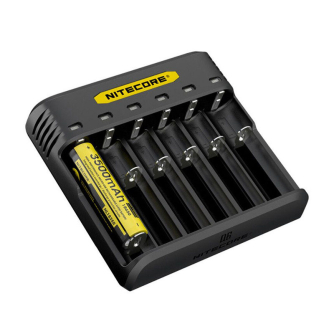 NitecoreQ6QuickChargerforLi-ionBatteries,6Slots