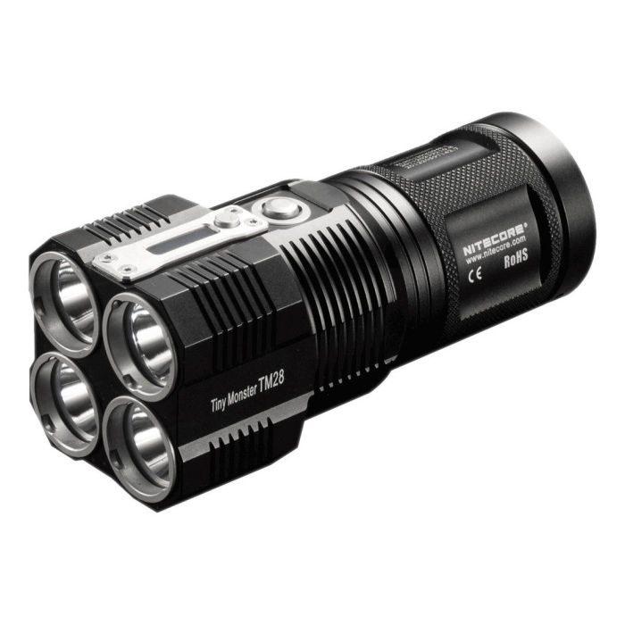 NitecoreTM28Flashlight6000Lumens655mRange4x18650Li-Ion