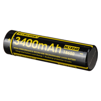 NitecoreNL1834RLi-ion3400mAh36v MicroUSB18650