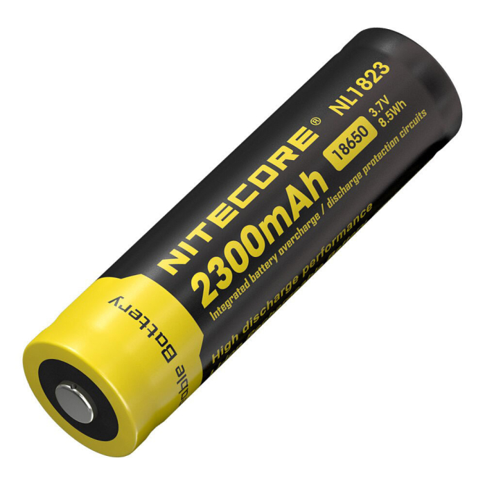 NitecoreNL182318650RechargeableBattery2300mAh37VLi-ion