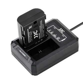 JJCCanonDCH-LPE6USBDualBatteryCharger(forCanonLP-E6LP-E6Naccu)DCHLPE6