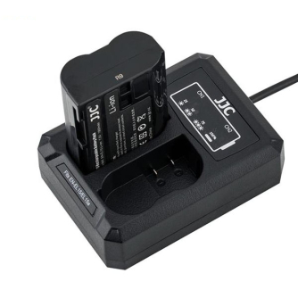 JJCNikonDCH-ENEL15USBDualBatteryCharger(forNikonENEL15accu)DCHENEL15