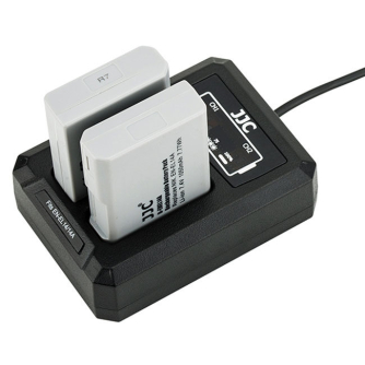 JJCNikonDCH-ENEL14AUSBDualBatteryCharger(voorNikonEN-EL14EN-EL14A)DCHENEL14A