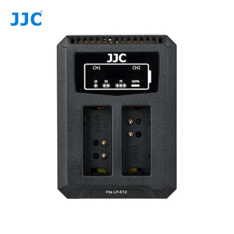 JJCCanonDCH-LPE12USBDualBatteryCharger(forCanonLP-E12)DCHLPE12