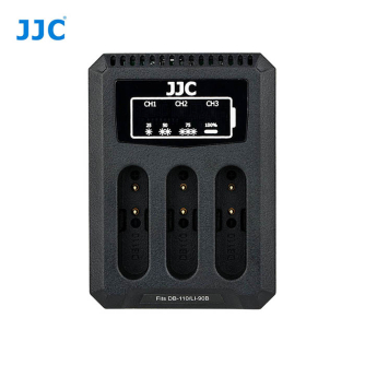 JJCCanonDCH-DB110USBDualBatteryCharger(forRicohDB-110Olympus)DCHDB110