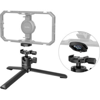 Mini foto statīvi - SmallRig 4630 Metal Tabletop Tripod with Arca Swiss Quick Release Plate and Panoramic Ball Head - быстрый за