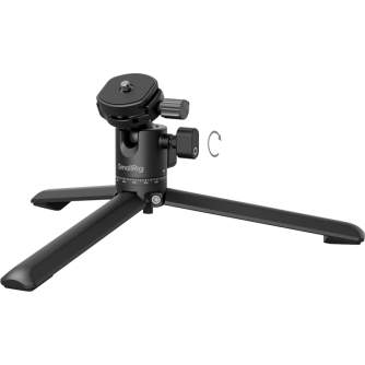 Mini foto statīvi - SmallRig 4630 Metal Tabletop Tripod with Arca Swiss Quick Release Plate and Panoramic Ball Head - быстрый за