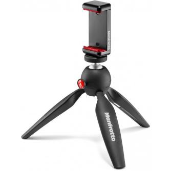 Аксессуары штативов - Manfrotto tripod + phone mount MKPIXICLMII-BK - купить сегодня в магазине и с доставкой