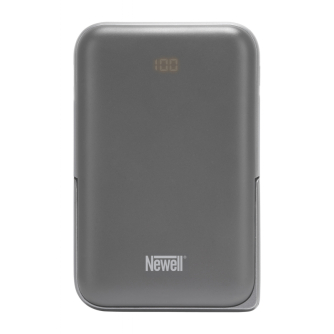 Portatīvie akumulatori - Power Bank Newell MS-10000 MagSafe 10000 mAh PD 20 W - gray - ātri pasūtīt no ražotāja