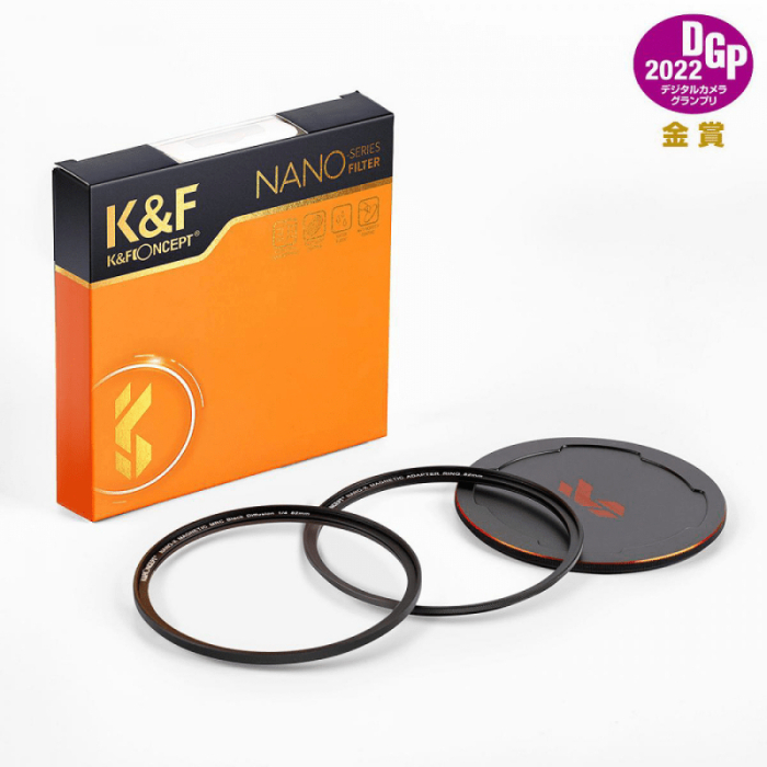 Filter Case - K&F Concept Nano-X MRC Black Mist 1/4 - 72 mm magnetic diffusion filter - quick order from manufacturer