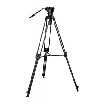 Video Tripods - K&F Concept VA18 video tripod with VH081 head - quick order from manufacturer