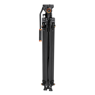 Video Tripods - K&F Concept VA18 video tripod with VH081 head - quick order from manufacturer