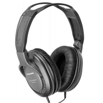 Headphones - Panasonic RP-HT 265 E-K black Head Set - quick order from manufacturer