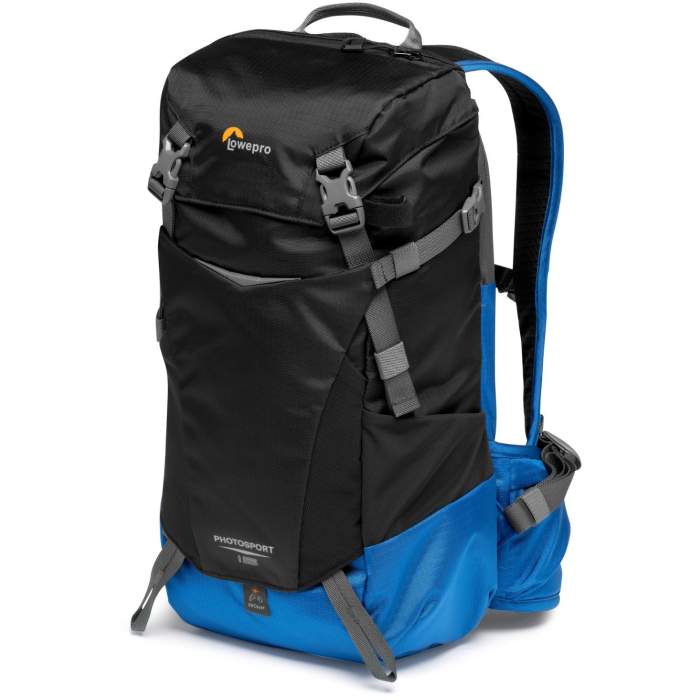 Рюкзаки - Lowepro backpack PhotoSport BP 15L AW III, black/blue - купить сегодня в магазине и с доставкой