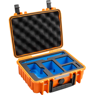 Cietie Koferi - BW OUTDOOR CASES TYPE 1000 FOR INSTA360 X4, ORANGE 110246 - ātri pasūtīt no ražotāja