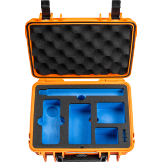 Koferi - BW OUTDOOR CASES TYPE 1000 FOR INSTA360 X4, ORANGE 110246 - ātri pasūtīt no ražotāja