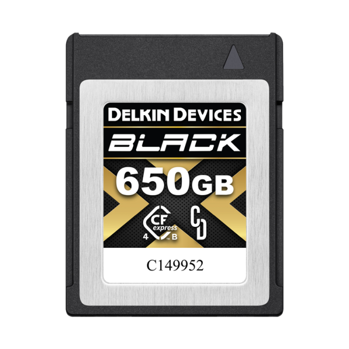 Memory Cards - DELKIN CFEXPRESS BLACK R3530/W3250 (4.0) 650GB DCFX4B650 - quick order from manufacturer