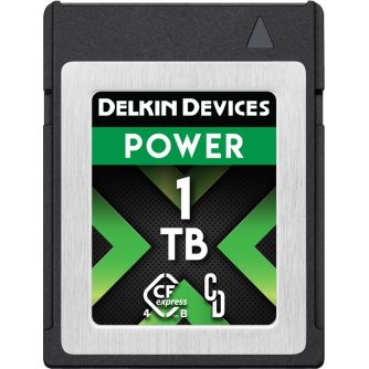 Atmiņas kartes - DELKIN CFEXPRESS POWER R3560/W3220/SW1570 (4.0) 1TB DCFX4P1TB - ātri pasūtīt no ražotāja