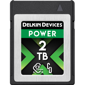 Atmiņas kartes - DELKIN CFEXPRESS POWER R3530/W3210/SW1420 (4.0) 2TB DCFX4P2TB - ātri pasūtīt no ražotāja