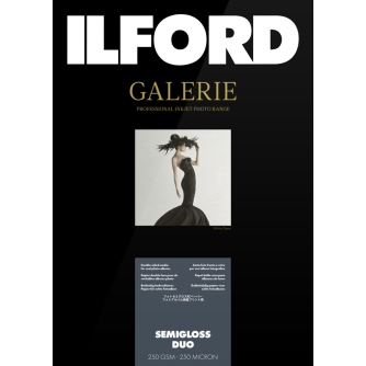 Photo paper for printing - ILFORD GALERIE SEMI GLOSS DUO 250G A4 100 SHEETS 2001780 - quick order from manufacturer