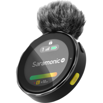 Bezvadu piespraužamie mikrofoni - Saramonic BLINK ME U2 2-person wireless microphone with custom recording transmi - ātri pasūtīt no ražotāja