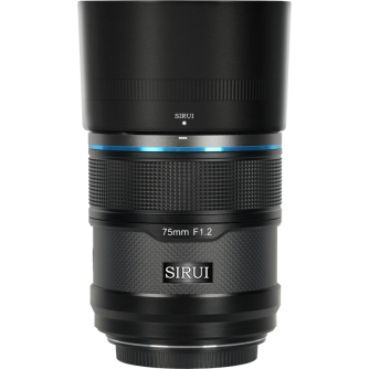 Medium Format Lenses - SIRUI SNIPER LENS APS-C AF 75MM F1.2 E-MOUNT BLACK CARBON 75AS12E-B - quick order from manufacturer