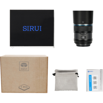 Medium Format Lenses - SIRUI SNIPER LENS APS-C AF 75MM F1.2 E-MOUNT BLACK CARBON 75AS12E-B - quick order from manufacturer