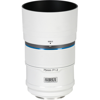 Medium Format Lenses - SIRUI SNIPER LENS APS-C AF 75MM F1.2 X-MOUNT WHITE 75AS12X-W - quick order from manufacturer