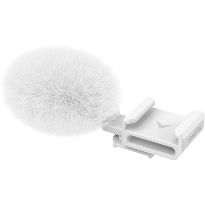 Citi aksesuāri - SMALLRIG 4734 COLD SHOE ADAPTER WITH FURRY WINDSCREEN FOR SONY ZV SERIES CAMERAS (WHITE) 4734 - ātri pasūtīt no ražotāja