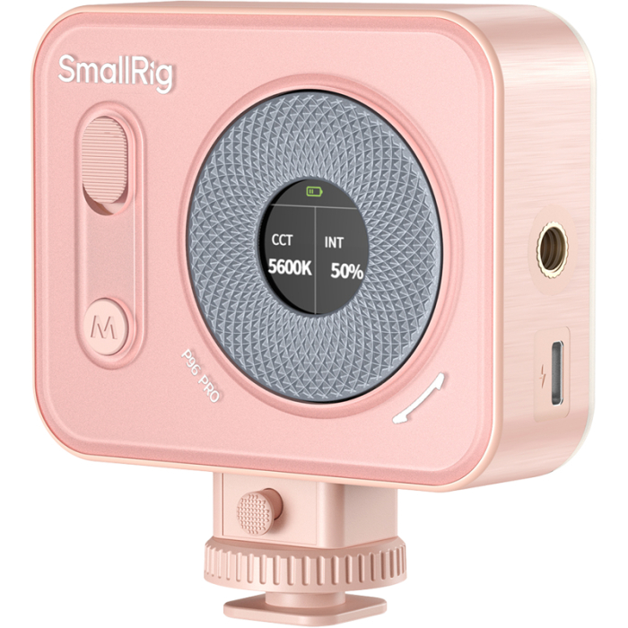 LED gaismas paneļi - SMALLRIG 4786 VIBE P96 PRO MINI LED VIDEO LIGHT PINK 4786 - ātri pasūtīt no ražotāja