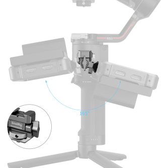 Citi aksesuāri - SMALLRIG 4637 HAWKLOCK H21 MONITOR SUPPORT FOR DJI STABILIZERS 4637 - ātri pasūtīt no ražotāja