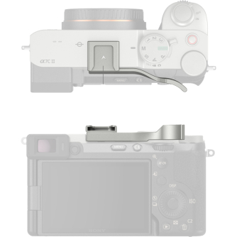 Kameru bateriju gripi - SMALLRIG 4818 THUMB GRIP FOR SONY ALPHA 7C II / ALPHA 7CR / ALPHA 7C SILVER 4818 - ātri pasūtīt no ražotāja