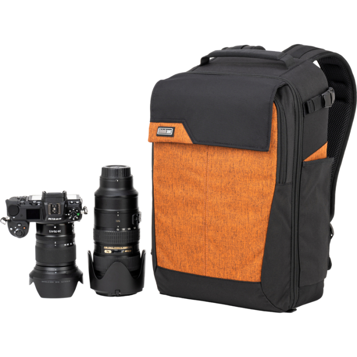 Backpacks - THINK TANK MIRRORLESS MOVER BACKPACK, 18L, CAMPFIRE ORANGE 720196 - quick order from manufacturer