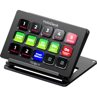 Streaming, Podcast, Broadcast - YOLOLIV YOLODECK - THE ULTIMATE STREAMING CONTROLLER FOR YOLOBOX YB-DECK - quick order from manufacturer