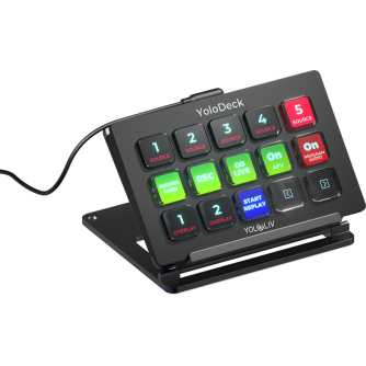 Streaming, Podcast, Broadcast - YOLOLIV YOLODECK - THE ULTIMATE STREAMING CONTROLLER FOR YOLOBOX YB-DECK - quick order from manufacturer