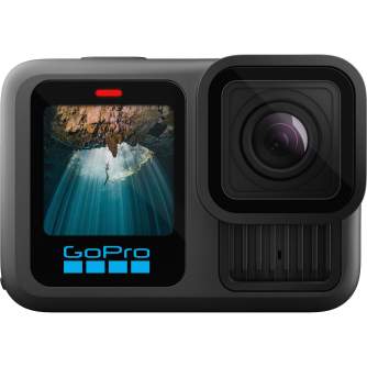 Action Cameras - GoPro Hero13 Black 5.3K60 27Mp Enduro action camera - quick order from manufacturer