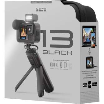 Sporta kameras - GoPro HERO13 Black Creator Edition 27Mp 5.3K60 action camera - быстрый заказ от производителя