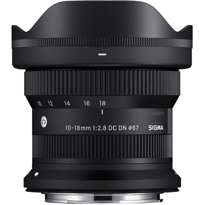 Sigma 10-18mm F/2.8 DC DN contemporary Canon RF F2.8 wide APSC lens