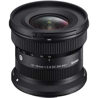 Mirrorless Lenses - Sigma 10-18mm F/2.8 DC DN Canon RF contemporary F2.8 wide APSC lens - buy today in store and with delivery