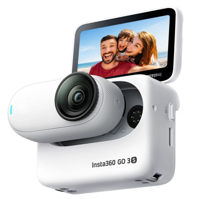 360 Live Streaming Camera - Insta360 GO 3S Standard Edition in Arctic White 128GB - quick order from manufacturer