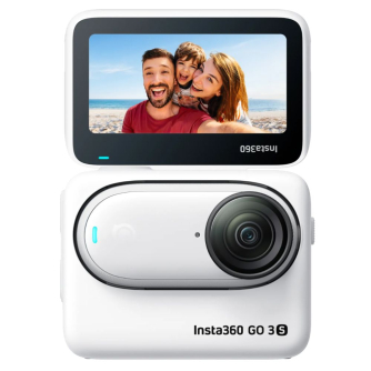 360 Live Streaming Camera - Insta360 GO 3S Standard Edition in Arctic White 128GB - quick order from manufacturer