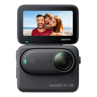 360 Live Streaming Camera - Insta360 GO 3S Standard Edition in Midnight Black 64GB - quick order from manufacturer