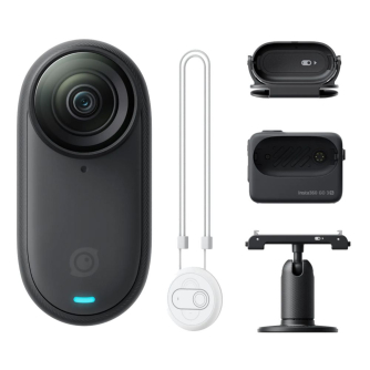 360 Live Streaming Camera - Insta360 GO 3S Standard Edition in Midnight Black 64GB - quick order from manufacturer