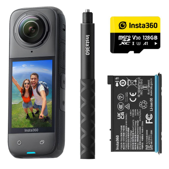 Камера 360 градусов - Insta360 X4 Adventure Bundle (CINSABMA-X412) - быстрый заказ от производителя