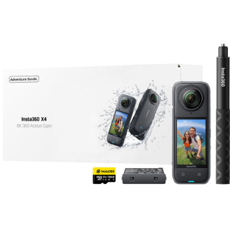 360 Live Streaming Camera - Insta360 X4 Adventure Bundle (CINSABMA-X412) - quick order from manufacturer