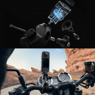 Камера 360 градусов - Insta360 X4 Motorcycle Bundle (CINSABMA-X405) - быстрый заказ от производителя