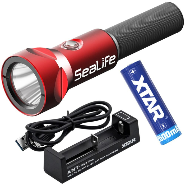 Zemūdens foto - SeaLife Sea Dragon Mini 1300S Dive Light Power Kit (SLKIT08) - ātri pasūtīt no ražotāja