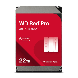 Atmiņas kartes - Western Digital WD Red Pro 22TB (7200rpm) 512MB SATA 6Gb/s - ātri pasūtīt no ražotāja