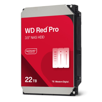 Atmiņas kartes - Western Digital WD Red Pro 22TB (7200rpm) 512MB SATA 6Gb/s - ātri pasūtīt no ražotāja